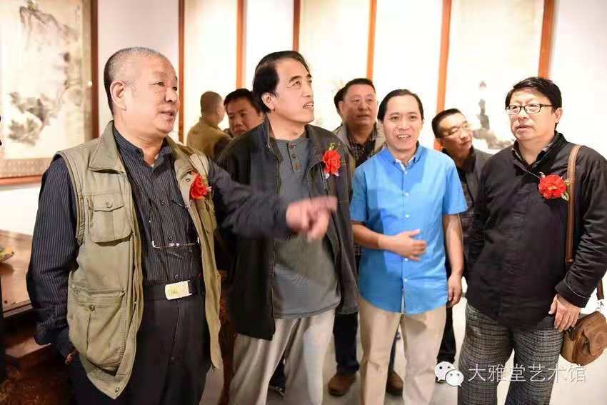 張志民、李學明參觀大雅堂